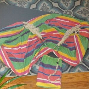 Clothe hammock in a bag